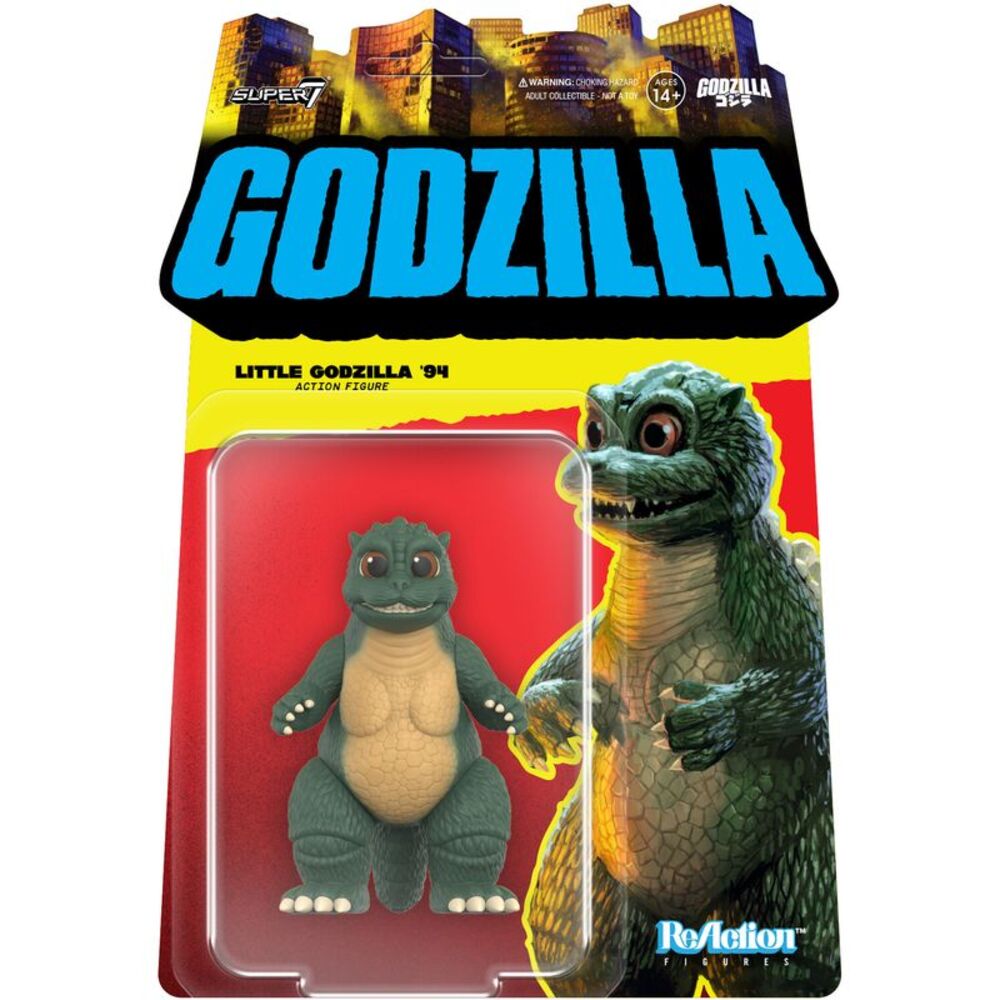Super7 - Toho - ReAction Figures Wv11 - Little Godzilla  COLLECTIBLES